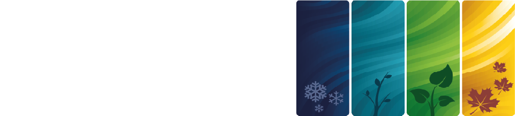 Logo blanc Quartier 4 Saisons projet immobilier